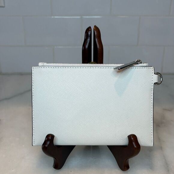 Michael Kors Wristlet Wallet Saffiano Leather Clutch Pouch Wristlet - Picture 4 of 13